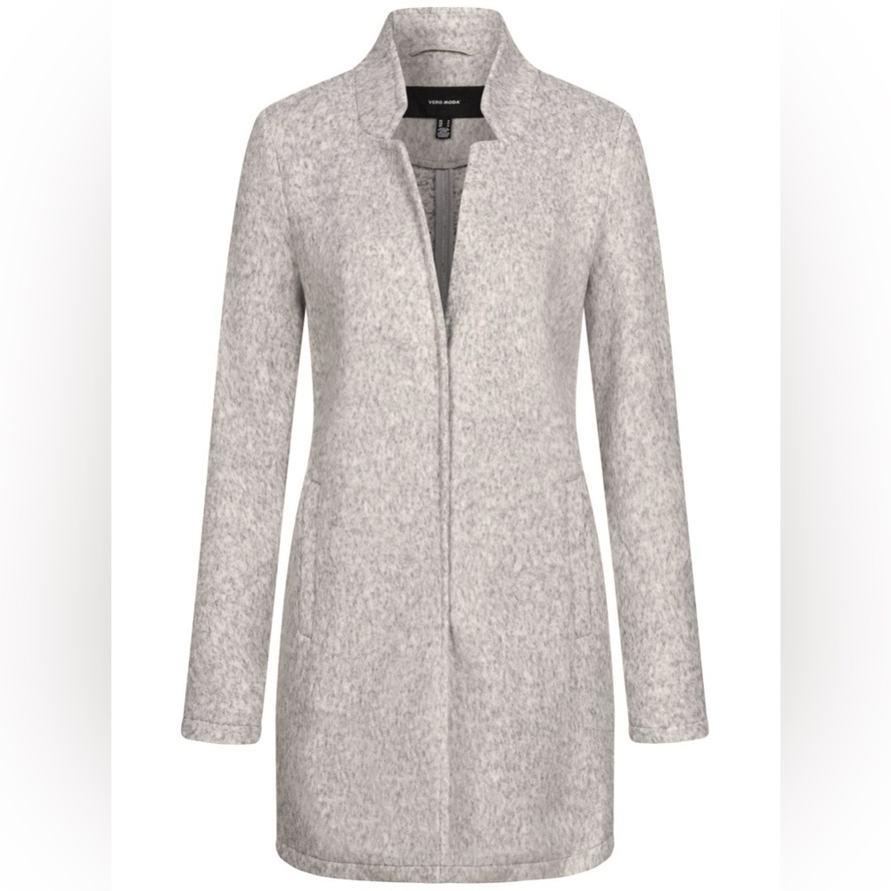 Vero Moda Gray Teddy Jacket